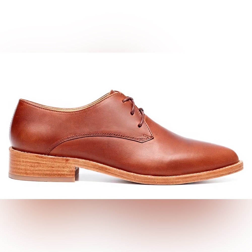 Nisolo James Oxfords in Brandy size 8.5